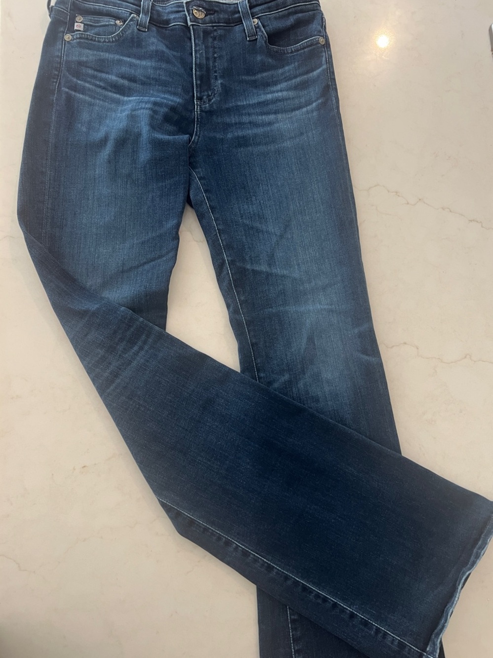 Adriano Goldschmied - The Angel Boot Cut Jeans - 28R Dark Blue